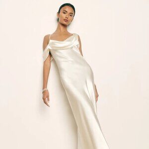 Reformation Ronda Silk Dress (New w Tags)